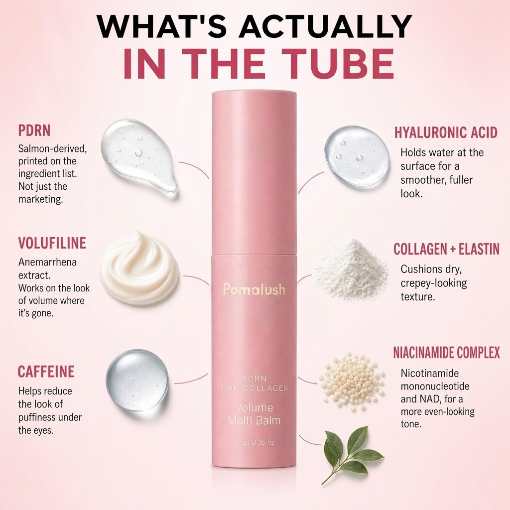 Pomalush PDRN & Volufiline Balm