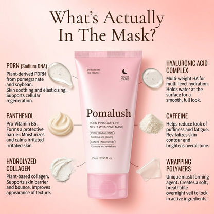 Pomalush PDRN Night Mask