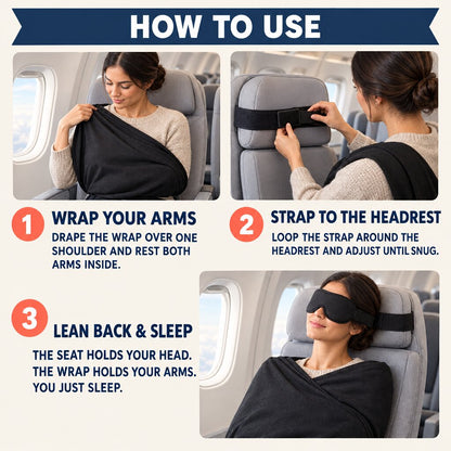 Pomalush 3-in-1 Travel Sleep Set